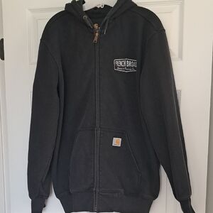 Carhartt Dark Gray Full-Zip Hoodie
